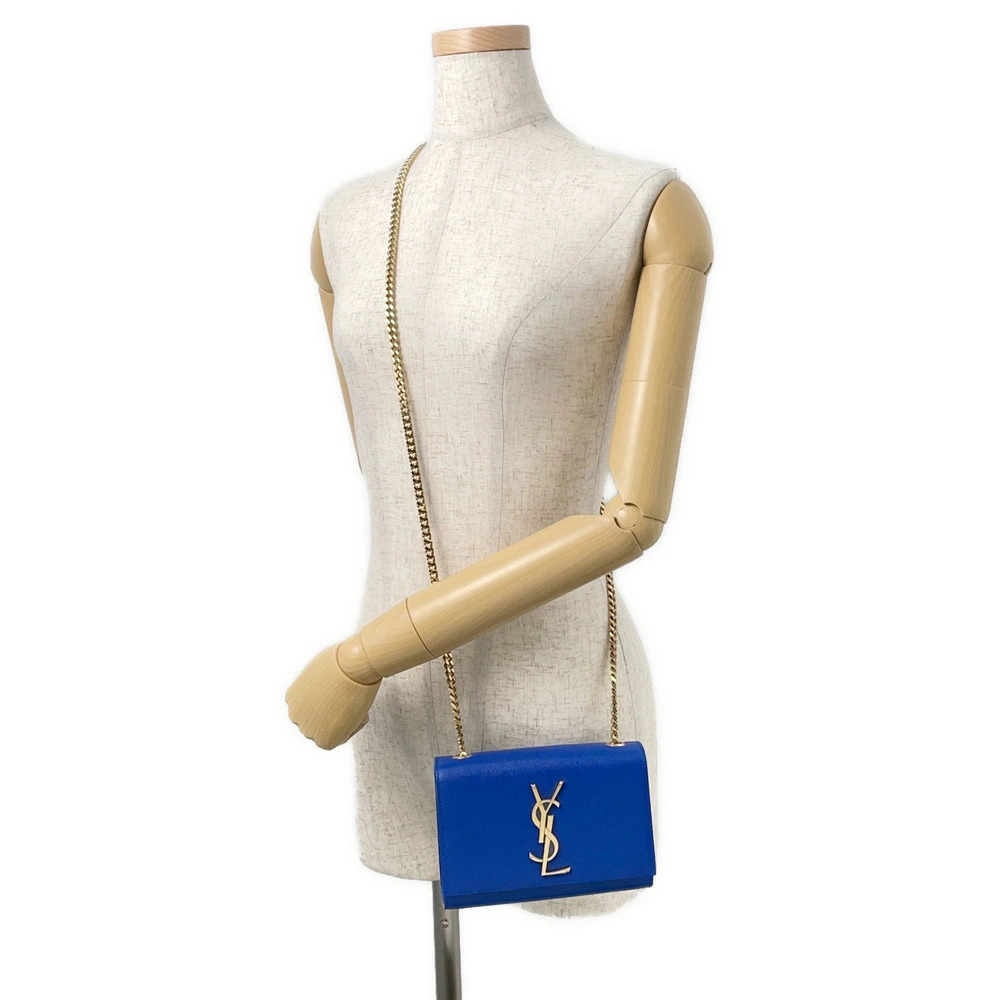 Saint Laurent Paris Chain Shoulder Bag Kate Leather - Picture 4 of 12